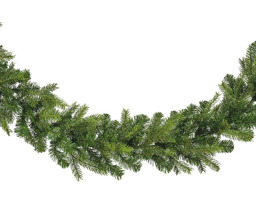 Girlanda umelá ihličnatá 180 cm zelená Dekoratívny jedľový veniec na slávnostné príležitosti