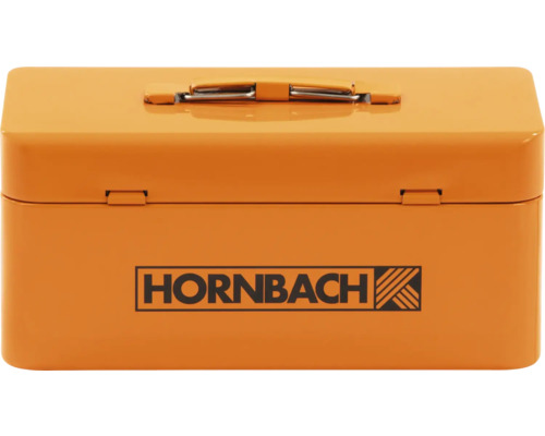 Kovový box na náradie s logom Hornbach