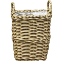 Košík z prútia s rúčkami