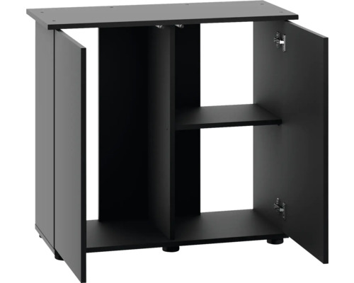 Skrinka pod akvárium s dvomi dvierkami a otvorenou priehradkou