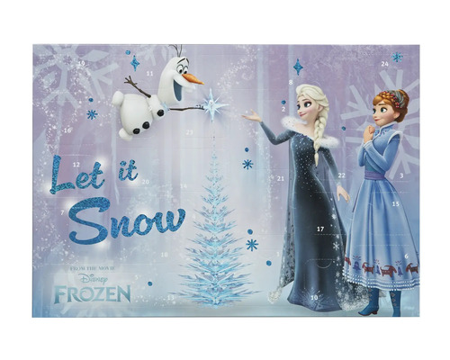 Adventný kalendár Frozen - Ľadové kráľovstvo Adventný kalendár s postavičkami z filmu Ľadové kráľovstvo