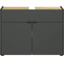 Skrinka pod umývadlo s dvomi dvierkami a krycou doskou