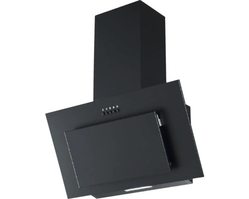 Čierny digestor do kuchyne