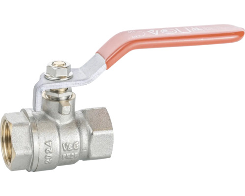 Mosadzný guľový kohút s pákovou rukoväťou