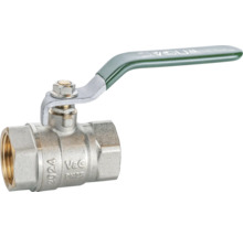Mosadzný guľový kohút s pákovou rukoväťou