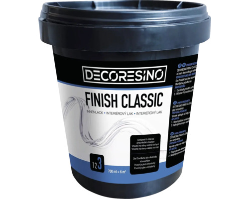 Lak na steny matný Decoresino FINISH CLASSIC 0,7 l Vedro interiérového laku Decoresino Finish Classic