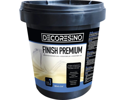 Lak na podlahy hodvábne matný Decoresino FINISH PREMIUM 0,55 l