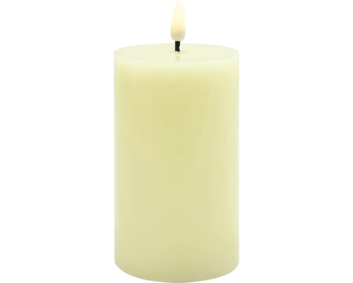 Dekoratívna vosková sviečka so simulovaným plameňom pre vnútorné použitie