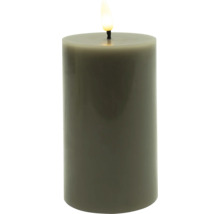 Dekoratívna stĺpová sviečka s LED plameňom