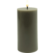 Dekoratívna bloková sviečka s elektronickým plameňom