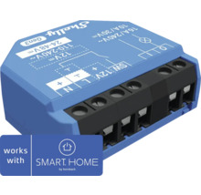 Relé pre inteligentnú domácnosť Shelly Gen3 pre domácu automatizáciu