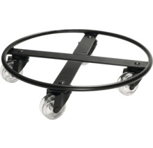 Kovová podložka pod kvetináč s kolieskami