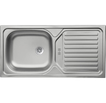 Nerezový drez s odkvapávacou plochou