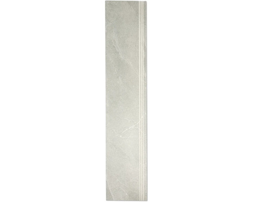 Dlhá, úzka dlaždica s tromi rovnobežnými líniami na okraji