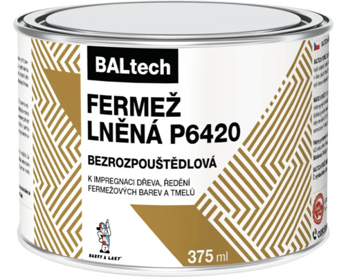 Baltech ľanová fermež P6420 v 375 ml plechovke na impregnáciu dreva