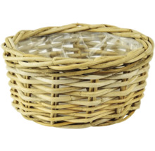 Prútený kvetináč s fóliou