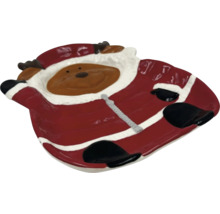 Dekoratívna miska v tvare soba na Vianoce