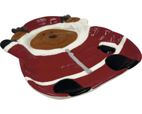 Dekoratívna miska v tvare soba na Vianoce