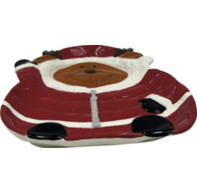 Dekoratívna misa s dizajnom soba pre vianočné obdobie