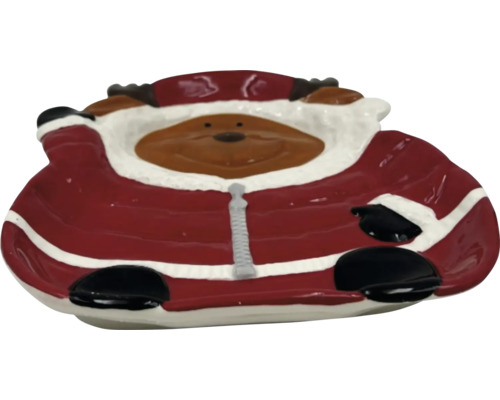 Dekoratívna misa s dizajnom soba pre vianočné obdobie