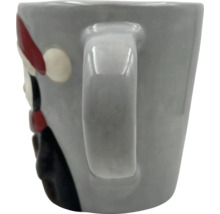 Keramický hrnček s uchom a dekorom