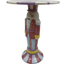 Dekoratívny stolík s dizajnom luskáčika