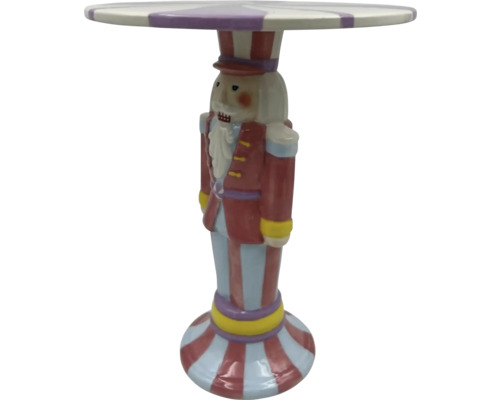 Dekoratívny stolík s dizajnom luskáčika