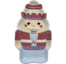 Dekoratívna figúrka luskáčika z keramiky