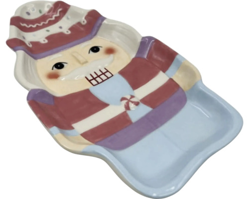 Dekoratívna miska na orechy z keramiky.