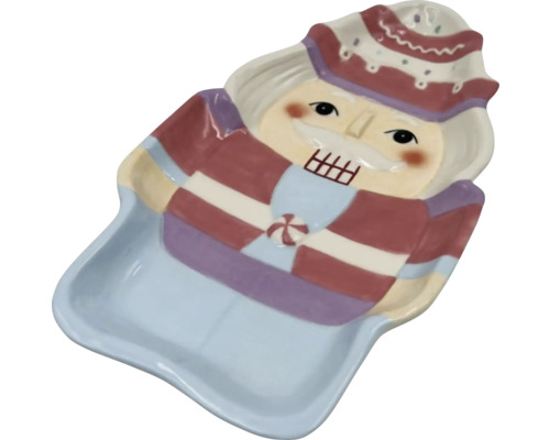 Dekoratívna miska na orechy pre sviatočné dekorácie