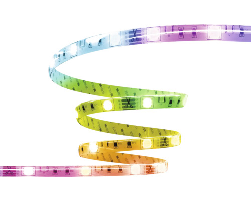 LED pásik, flexibilný a viacfarebný