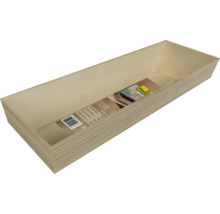 Obdĺžnikový kvetináč z dreva