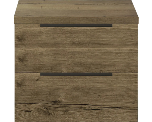 Spodná skrinka farby dreva s dvomi zásuvkami