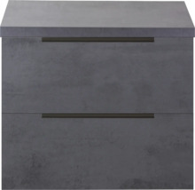 Skrinka pod umývadlo s dvoma zásuvkami