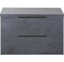 Skrinka pod umývadlo s dvoma zásuvkami