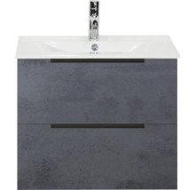 Skrinka pod umývadlo s dvomi zásuvkami, umývadlo a batéria