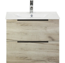 Skrinka pod umývadlo s dvoma zásuvkami a umývadlom