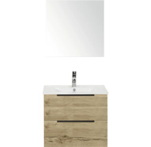 Umývadlo so skrinkou, zrkadlom a batériou do kúpeľne