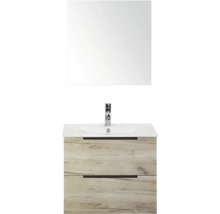 Umývadlo so zrkadlom, umývadlom a spodnou skrinkou