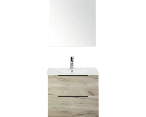 Umývadlo so zrkadlom, umývadlom a spodnou skrinkou