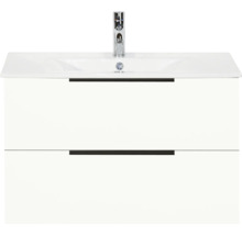 Skrinka pod umývadlo s umývadlom a dvoma zásuvkami