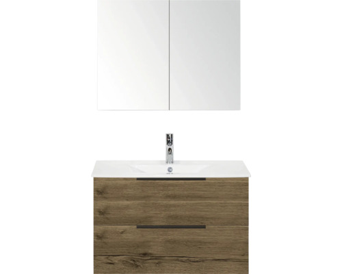 Skrinka pod umývadlo so zrkadlom do kúpeľne