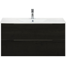 Skrinka pod umývadlo s dvoma zásuvkami a umývadlom na dosku