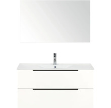 Umývadlo so zrkadlom a spodnou skrinkou do kúpeľne