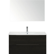 Umývadlo so skrinkou a zrkadlom do kúpeľne