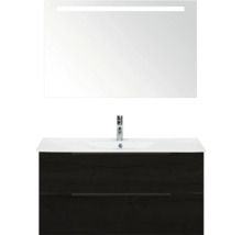 Umývadlová zostava so zrkadlom a spodnou skrinkou