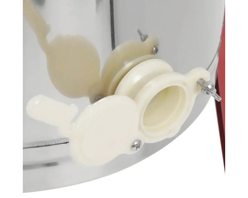 Detailný pohľad na vypúšťací kohút medometu