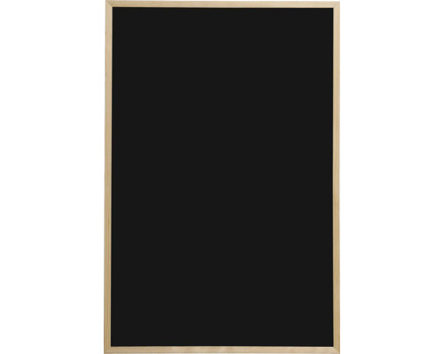 Čierna tabuľa s dreveným rámom