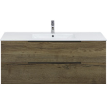 Skrinka pod umývadlo s umývadlom a dvoma zásuvkami