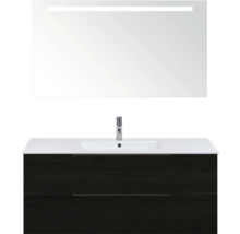 Kombinácia umývadla so zrkadlom a osvetlením